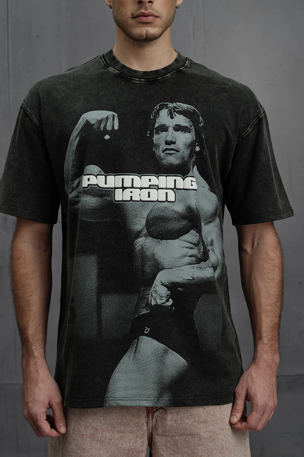 Pumping Iron Oversized T-shirt - Image 4
