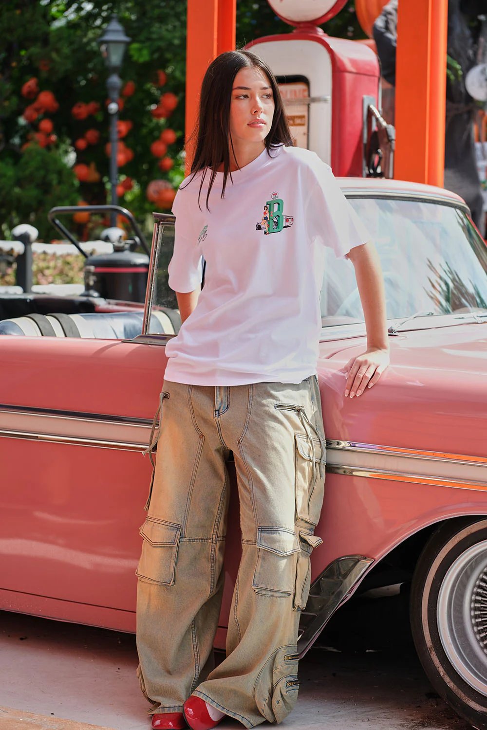 Pushing Hard Oversized T-shirt - Image 5