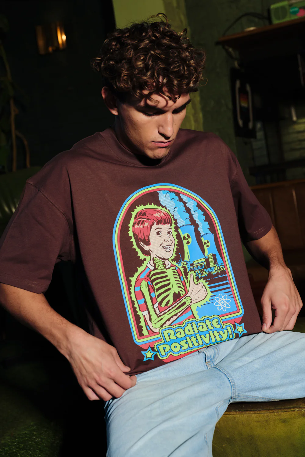 Radiate Positivity Oversized T-Shirt - Image 4