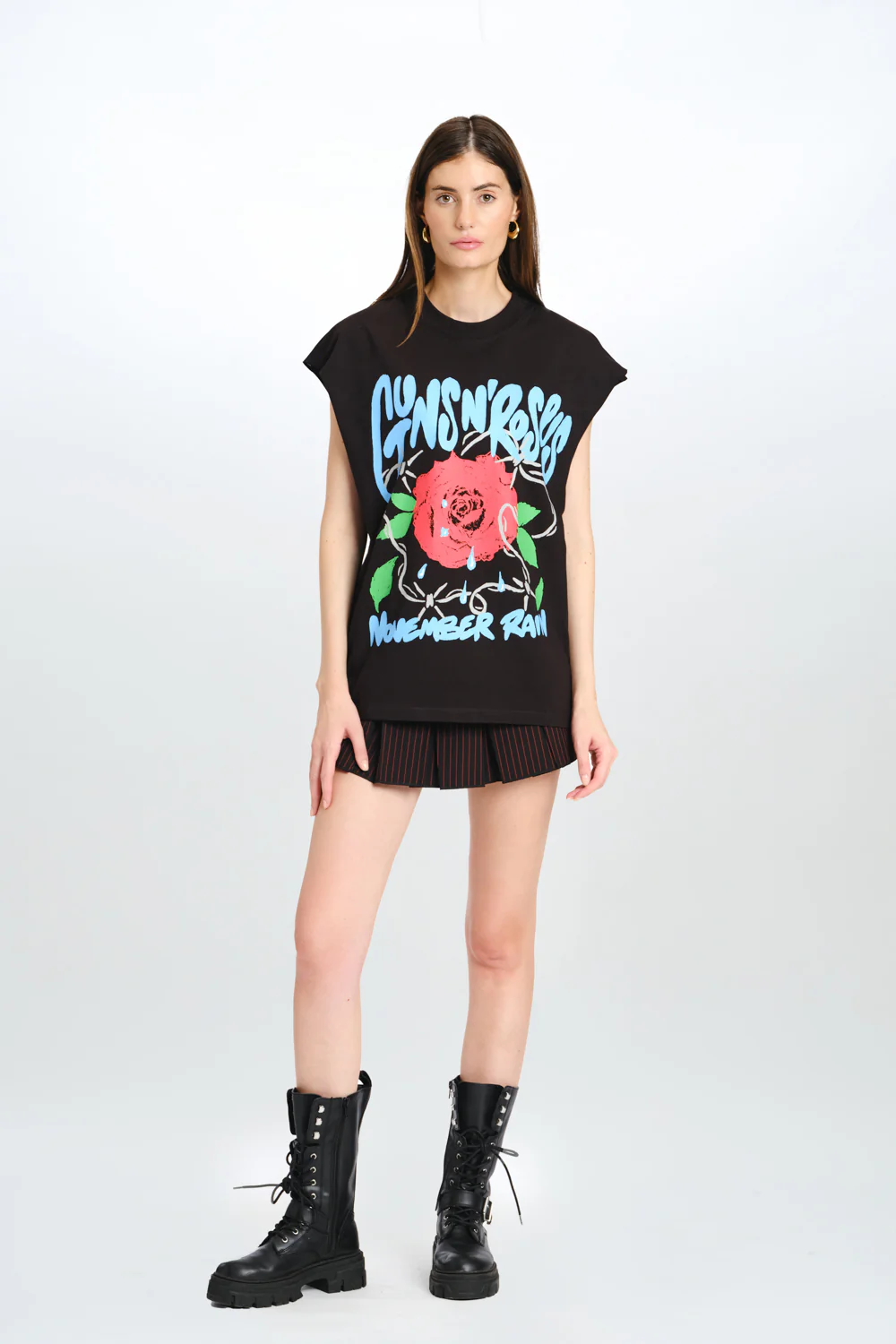 Rain & Roses Oversized Tank - Image 5