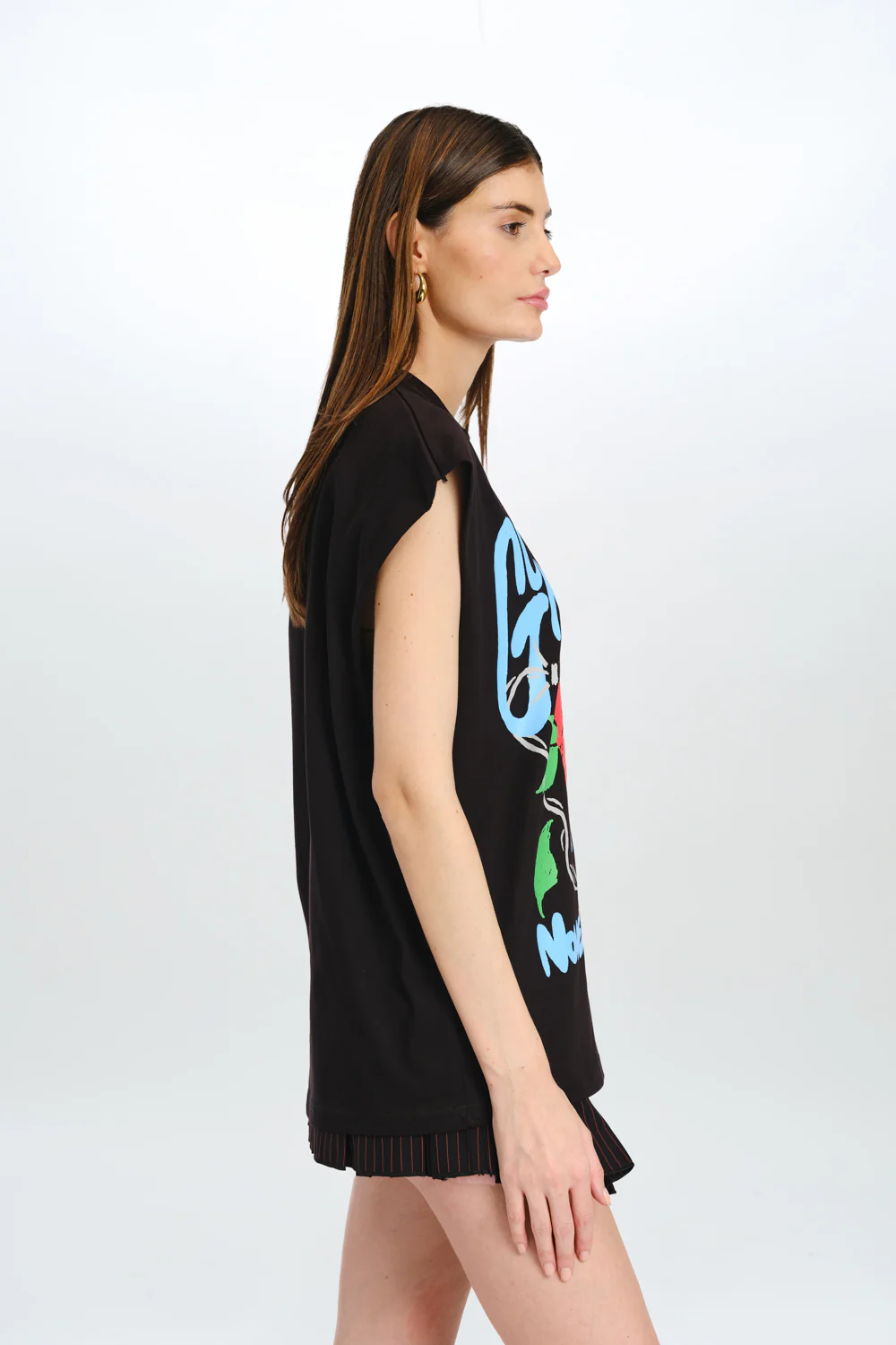 Rain & Roses Oversized Tank - Image 6
