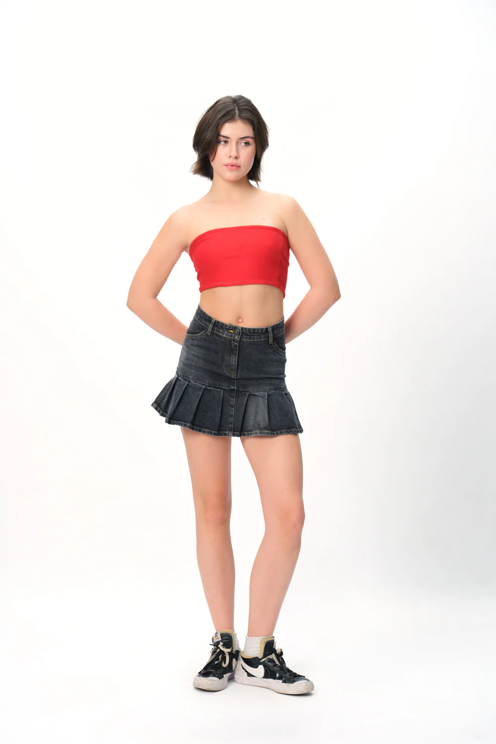 Red Crop Tube Top - Image 5