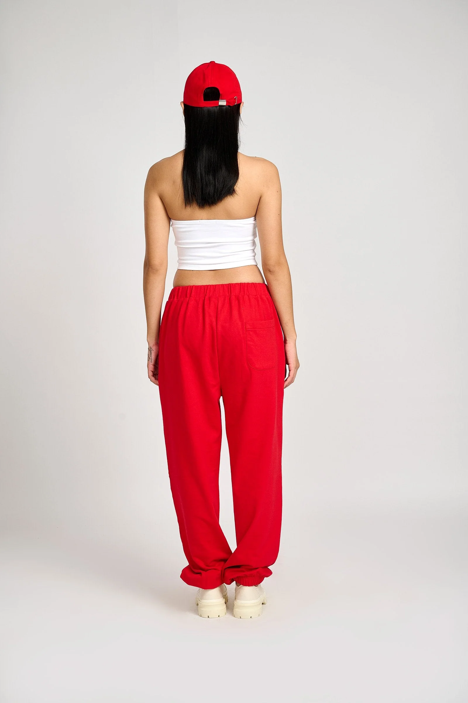 Red Self Love Joggers - Image 6