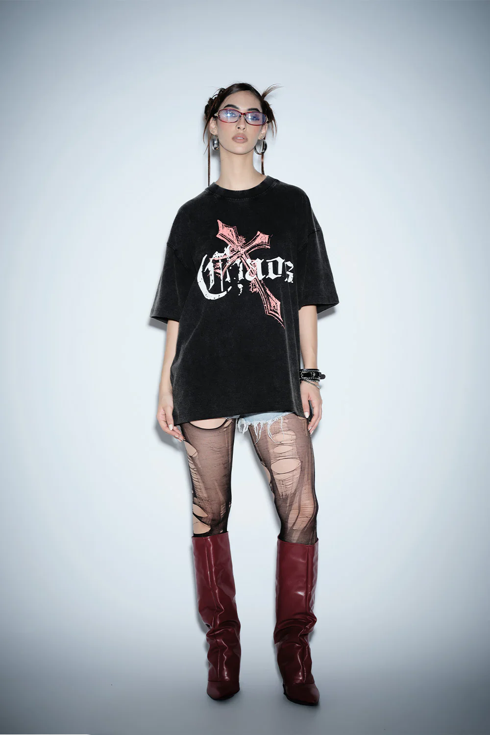 Restrained Chaos Oversized T-shirt - Image 3