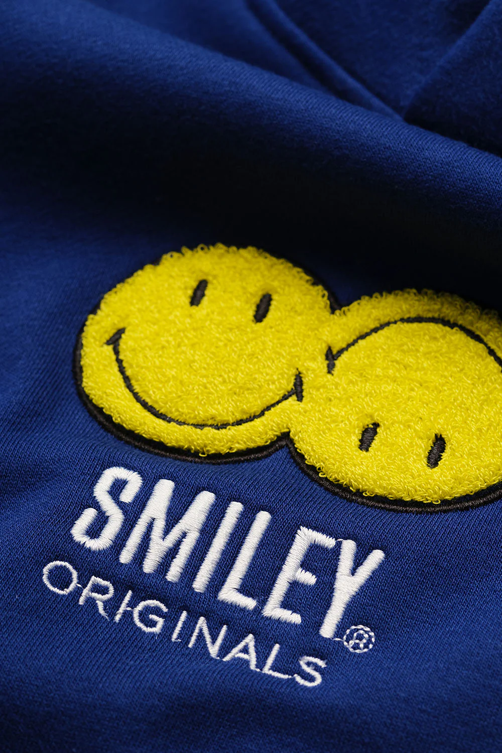 Royal Blue Smiley Originals Hoodie - Image 18