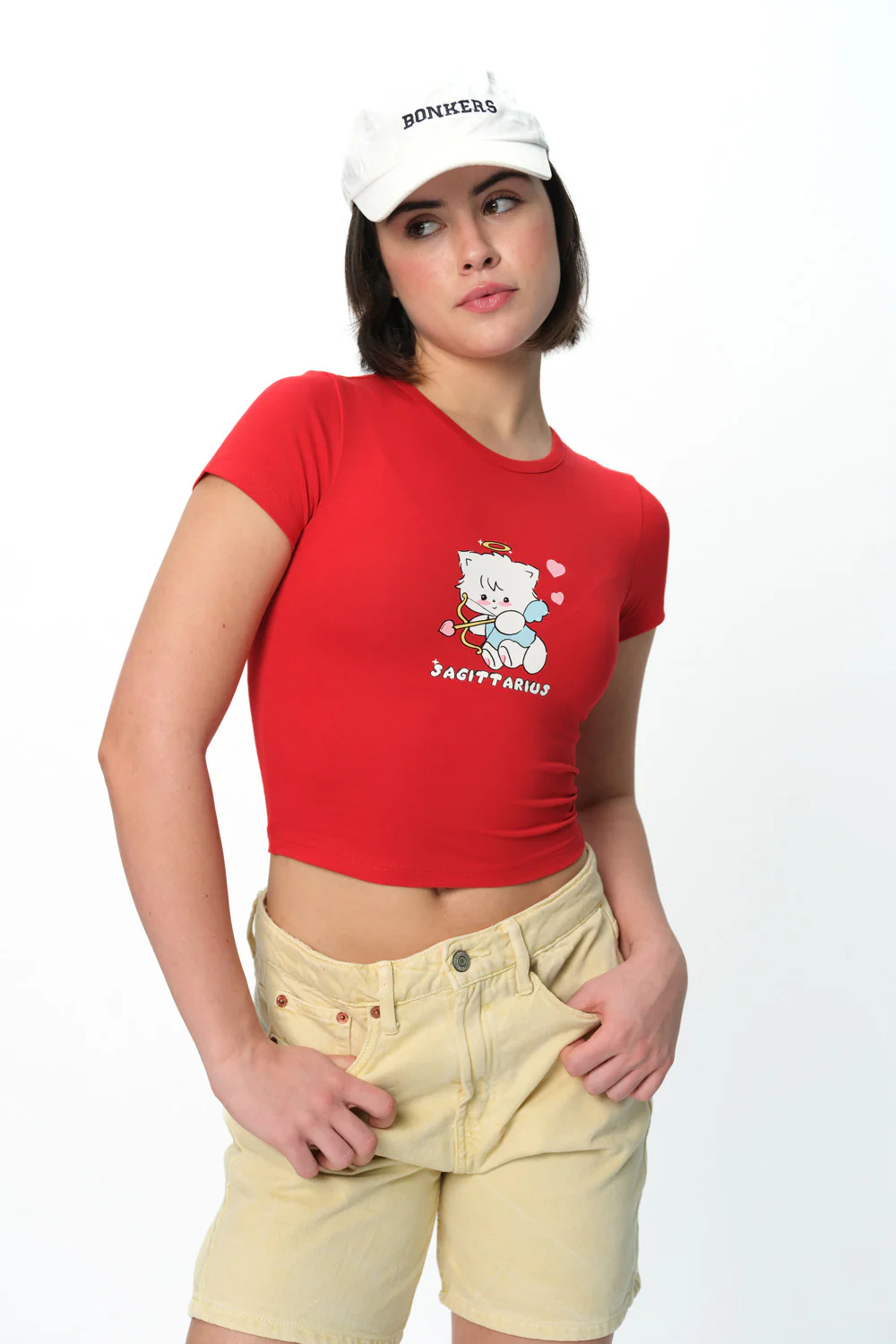 Sagittarius Soar Long Length Baby Tee