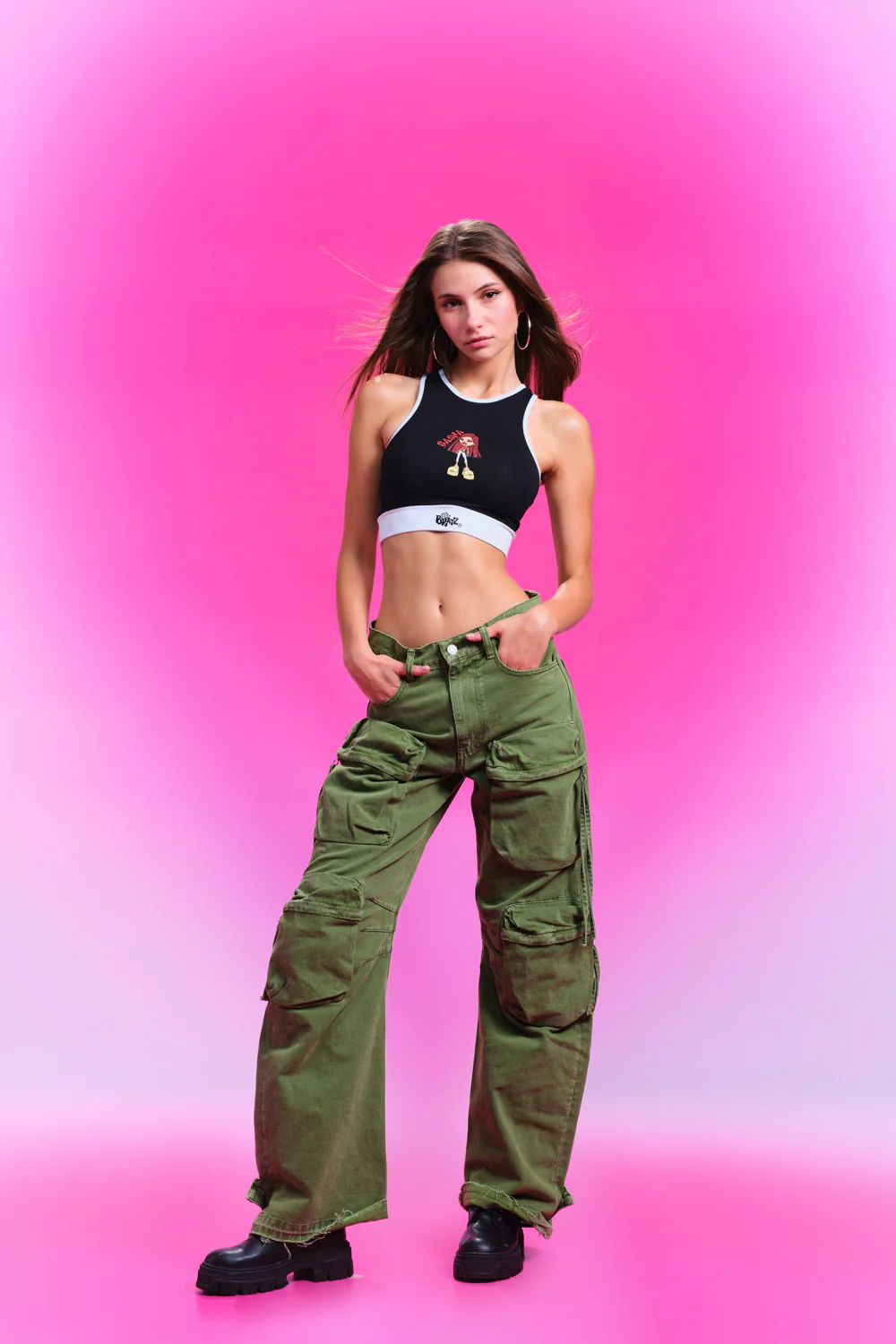 Sasha Crop Sports Tank - Image 7