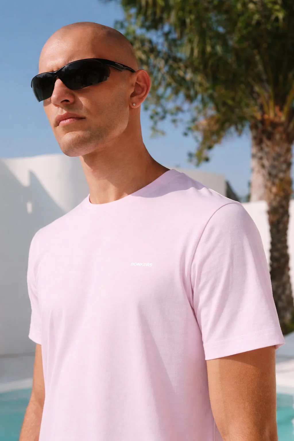 Serene Pink Supima Regular Fit T-shirt - Image 2