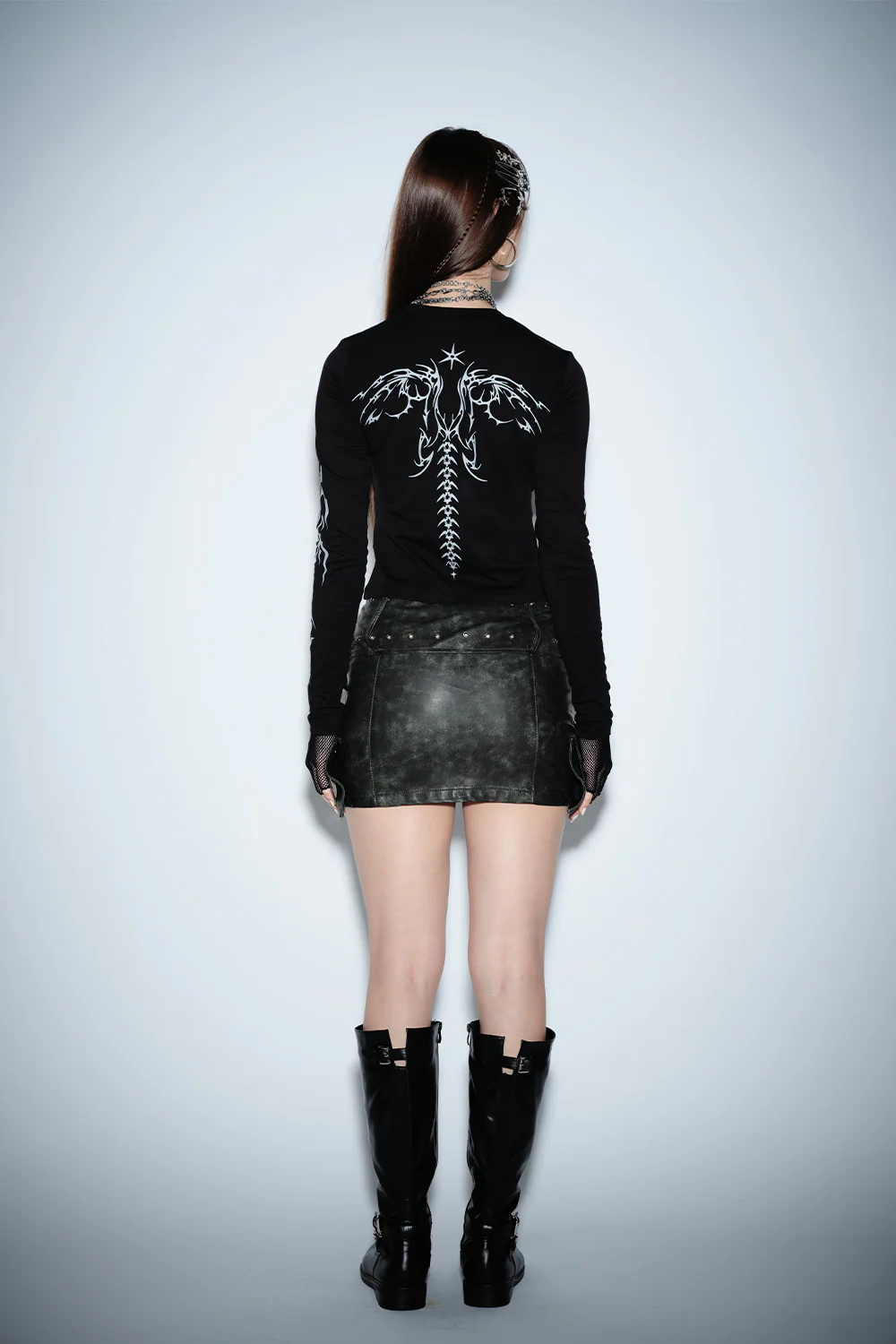 Shadow Serpent Long Sleeve Top - Image 7
