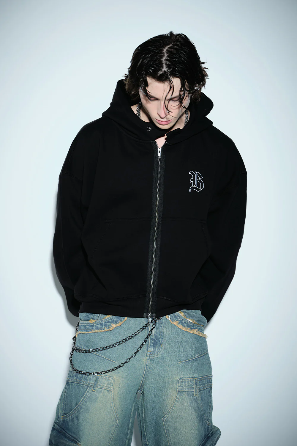 Shadow Sigil Zip Hoodie - Image 2