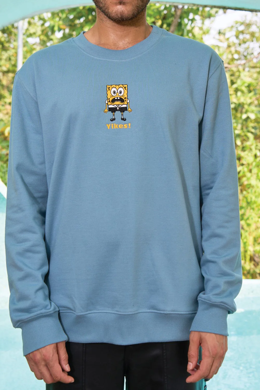 Shaken SpongeBob Oversized Sweatshirt - Image 4