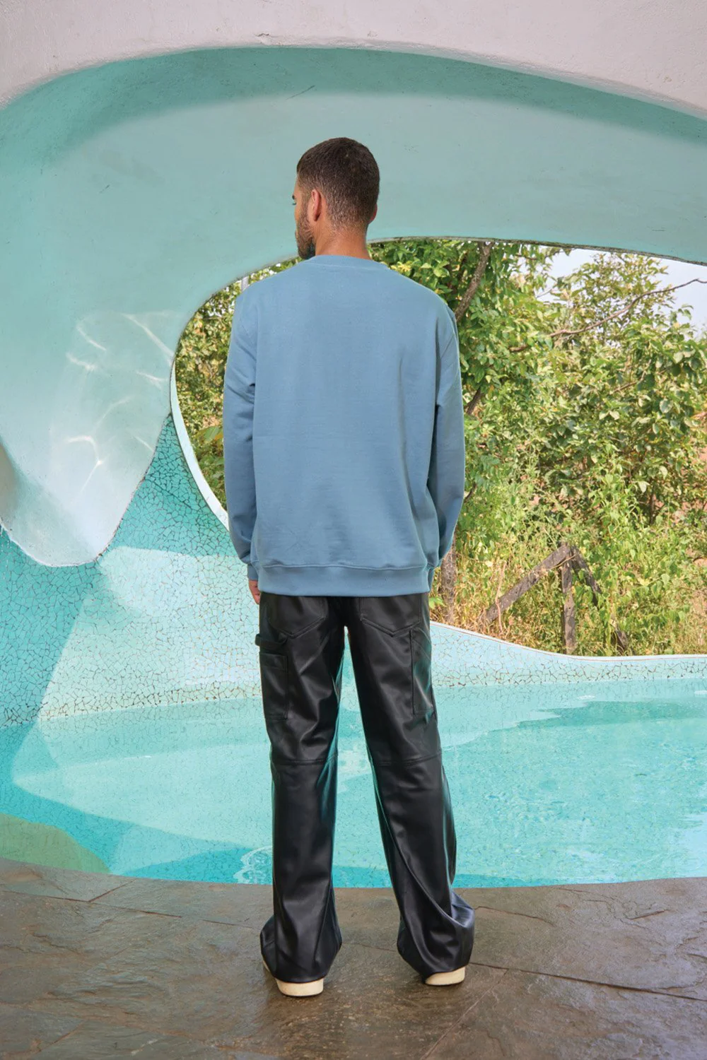 Shaken SpongeBob Oversized Sweatshirt - Image 9