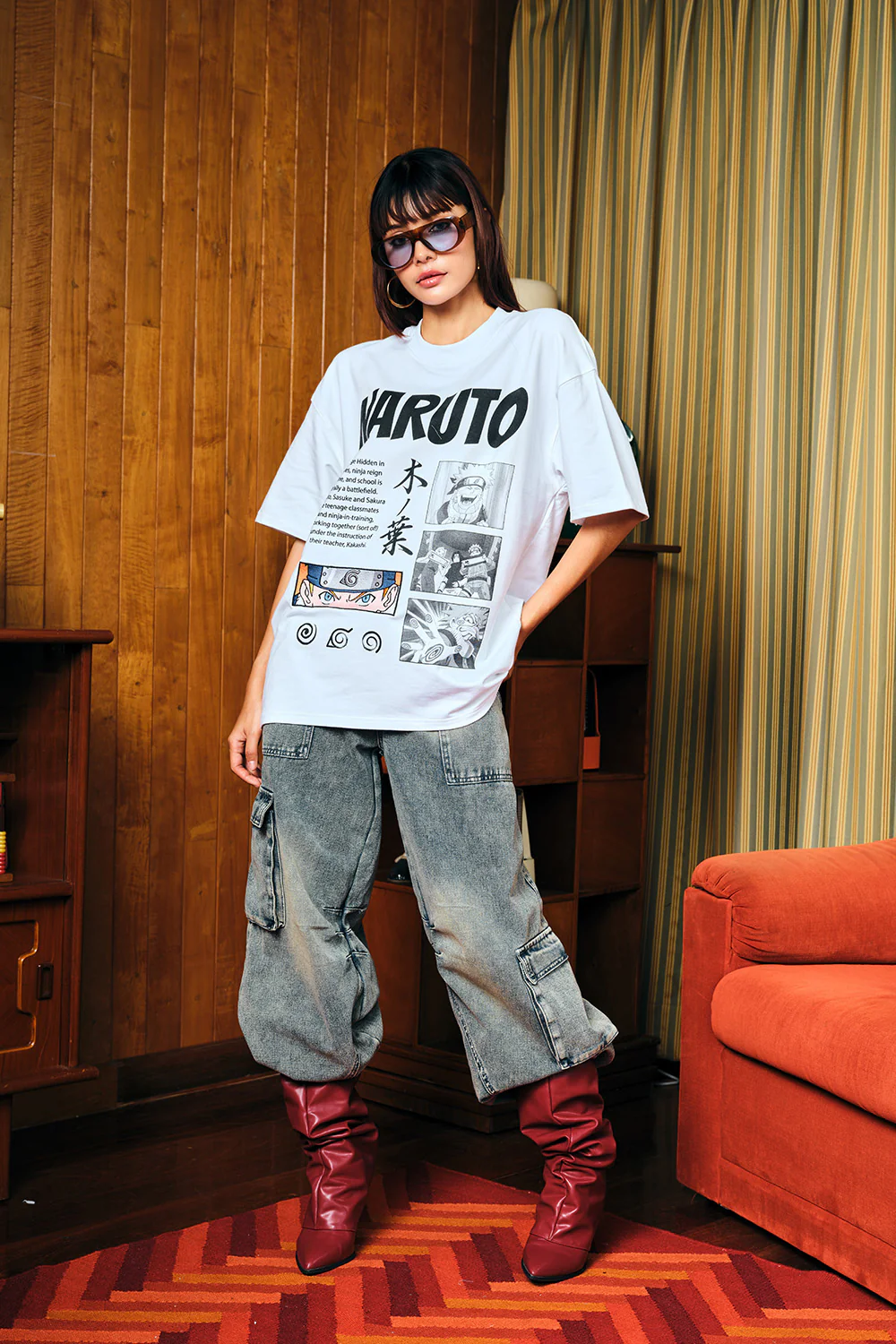 Shinobi Chronicles Oversized T-shirt - Image 2