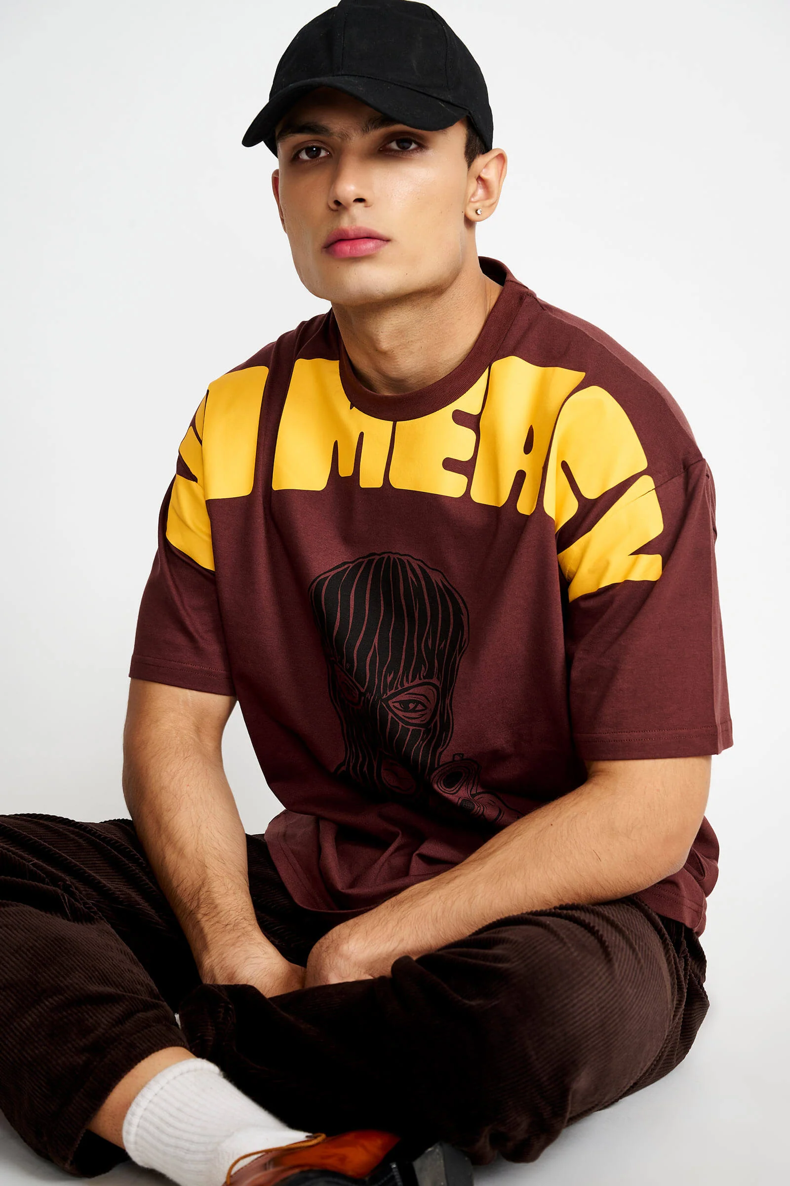 Show No Mercy Oversized T-shirt - Image 3