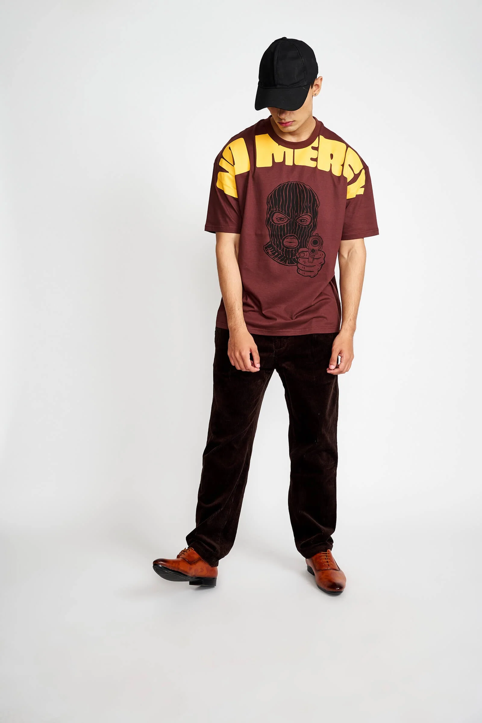 Show No Mercy Oversized T-shirt - Image 4
