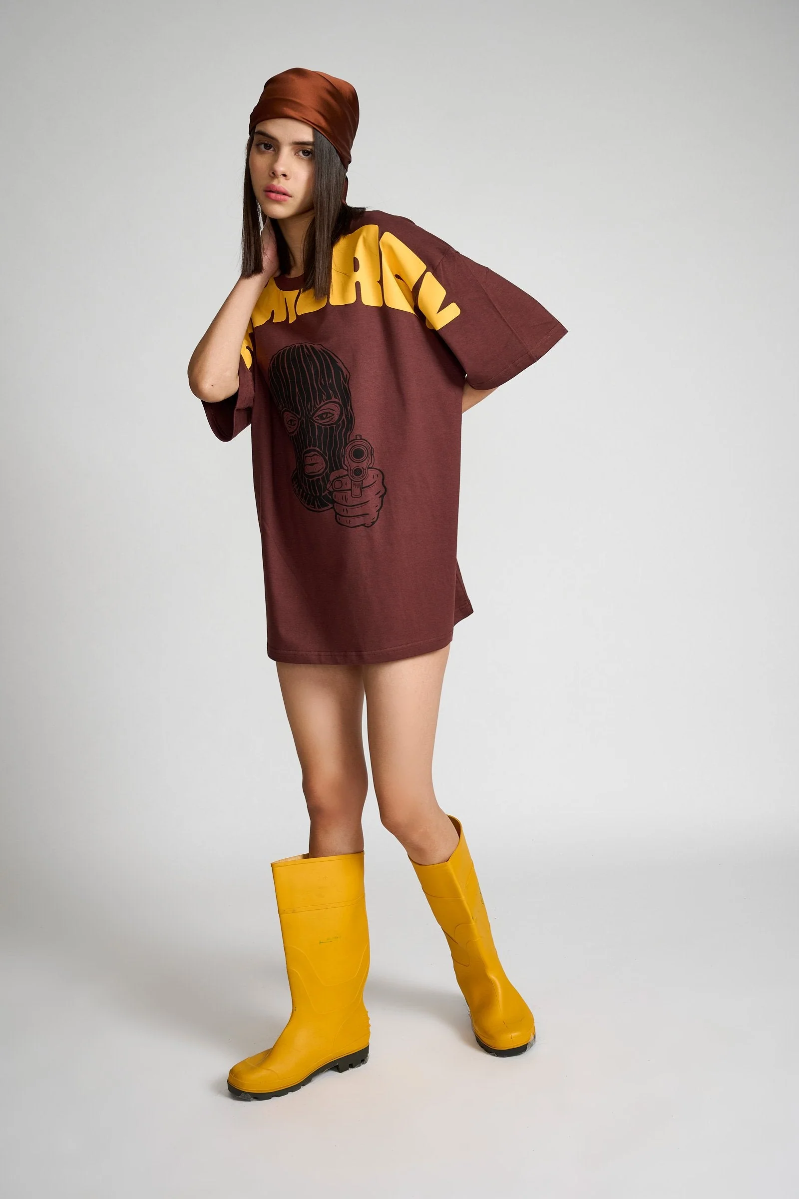 Show No Mercy Oversized T-shirt - Image 5