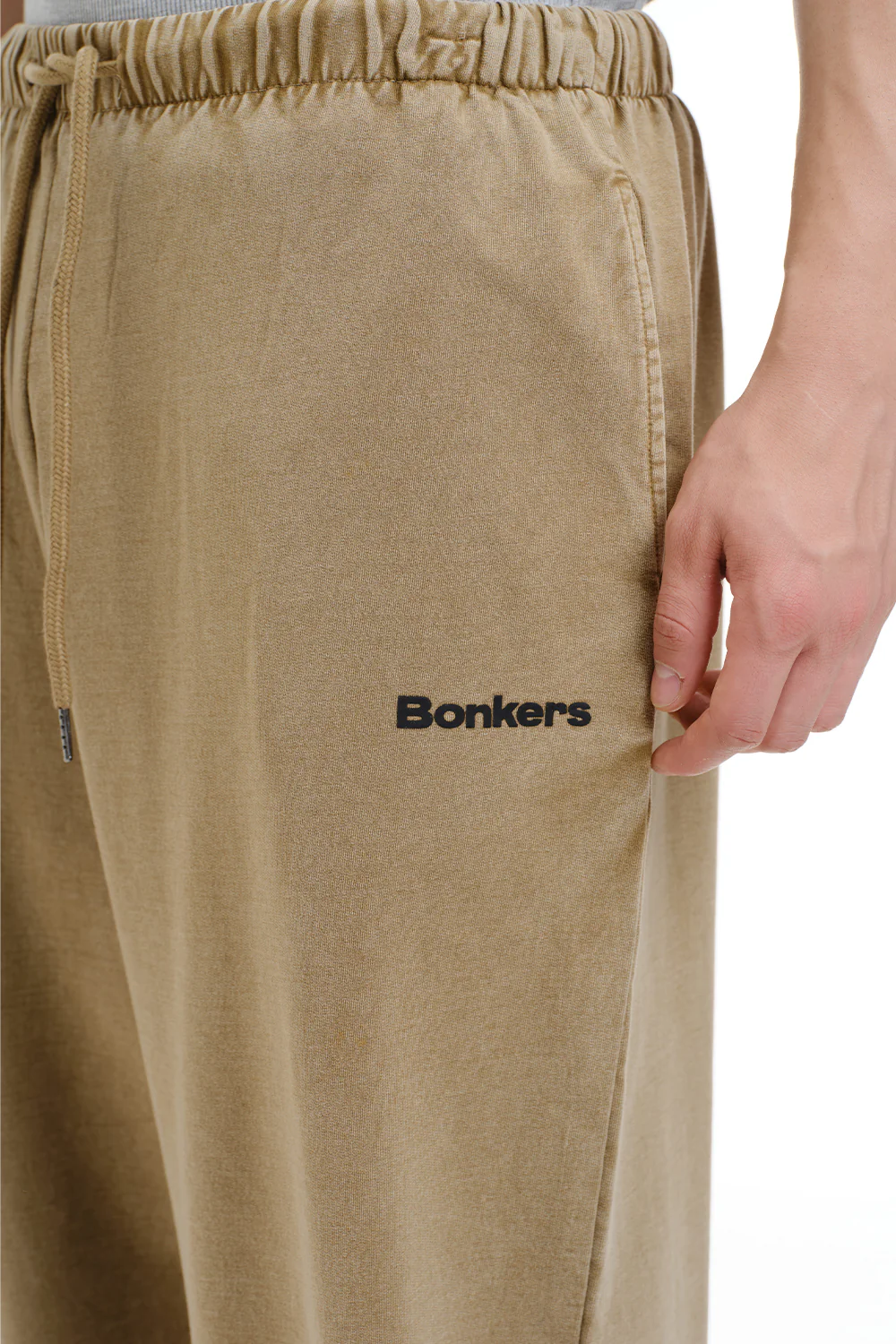 Signature Beige Faded Loose Fit Pants - Image 5
