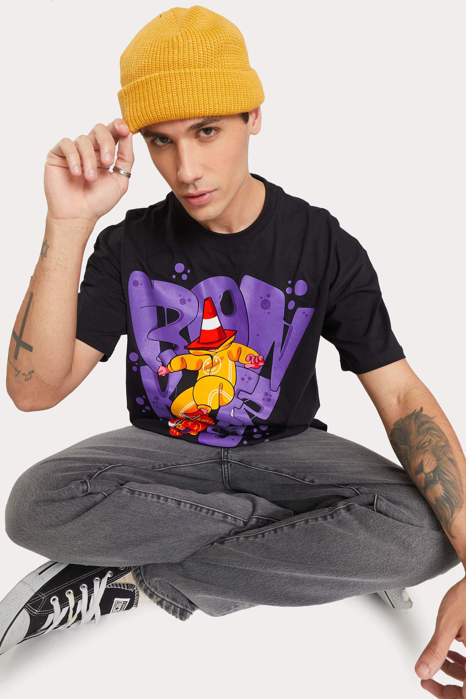 Signature Cone Man Oversized T-shirt