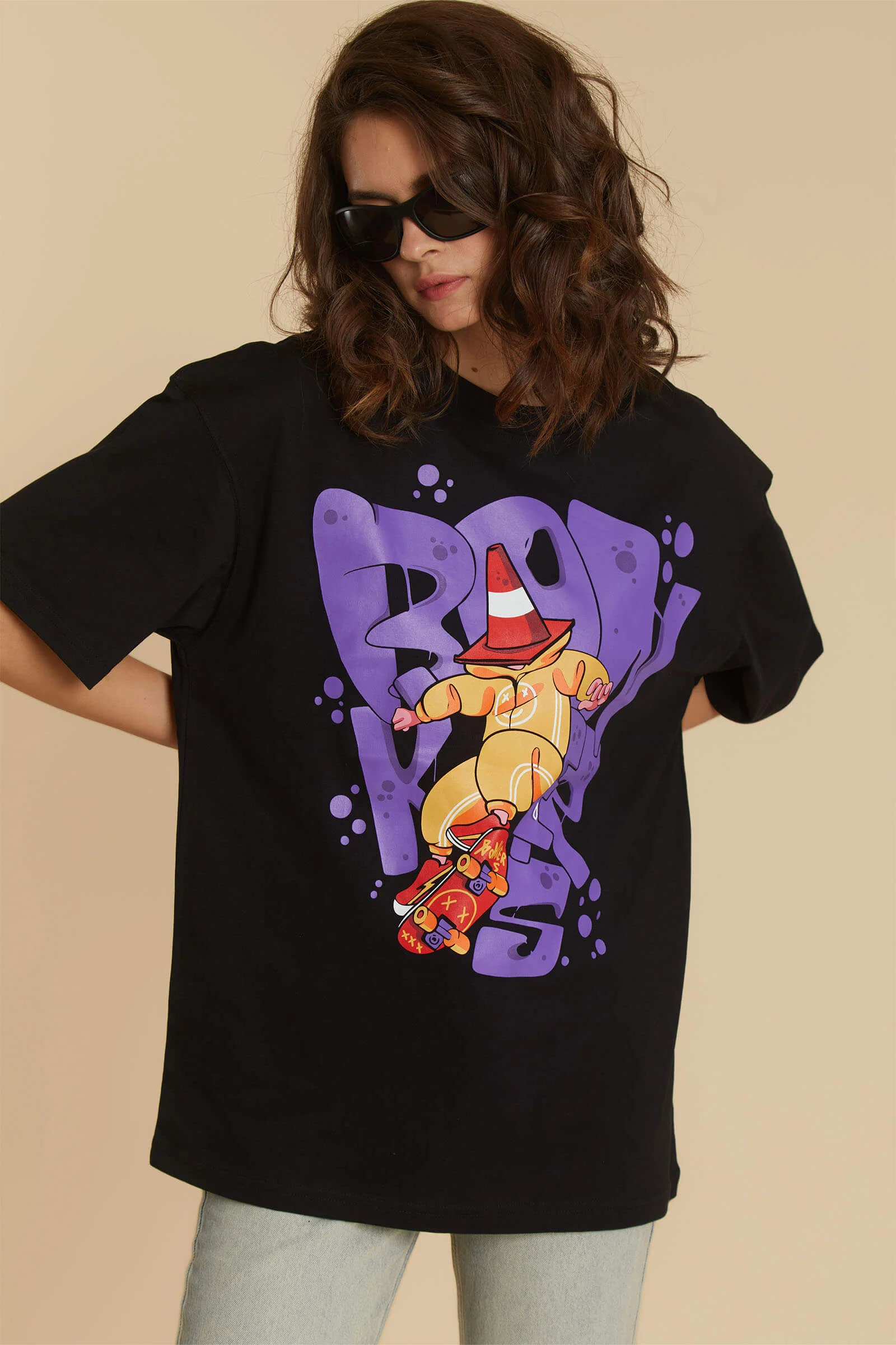 Signature Cone Man Oversized T-shirt - Image 2