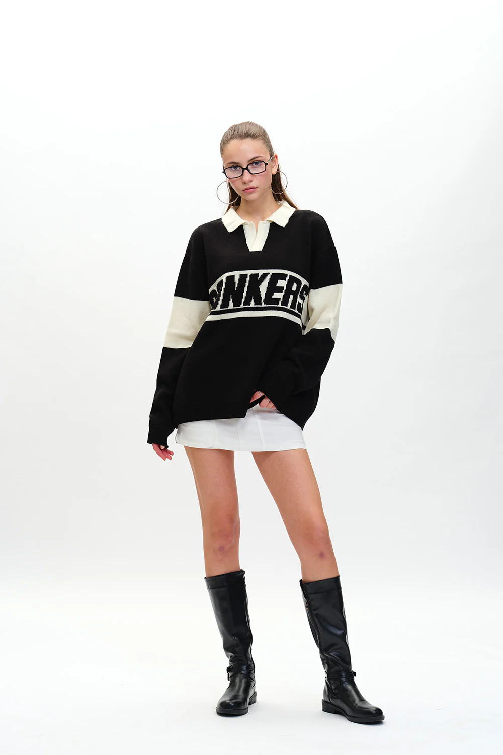 Signature Full Sleeves Knitted Polo - Image 4
