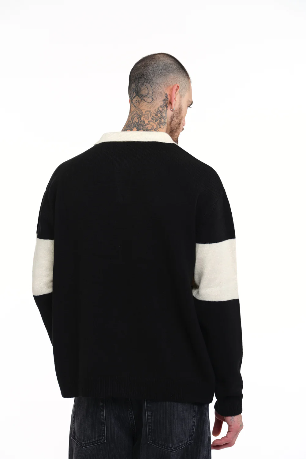 Signature Full Sleeves Knitted Polo - Image 9