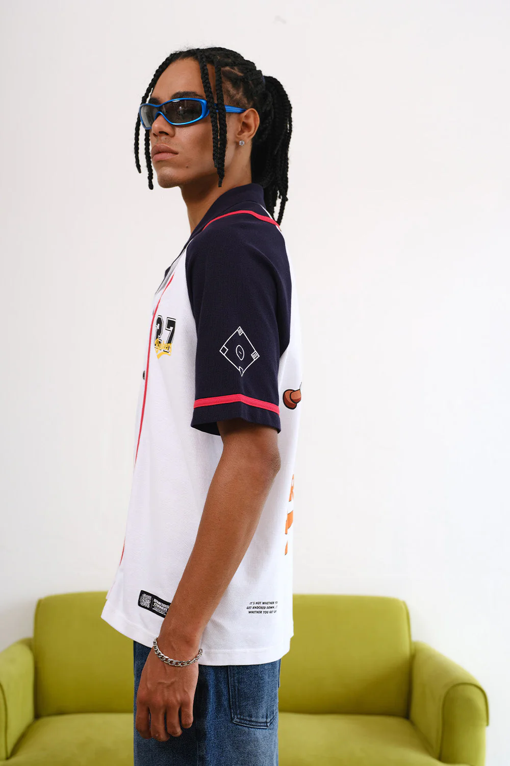 Signature Oversized Baseball Shirt - Image 11