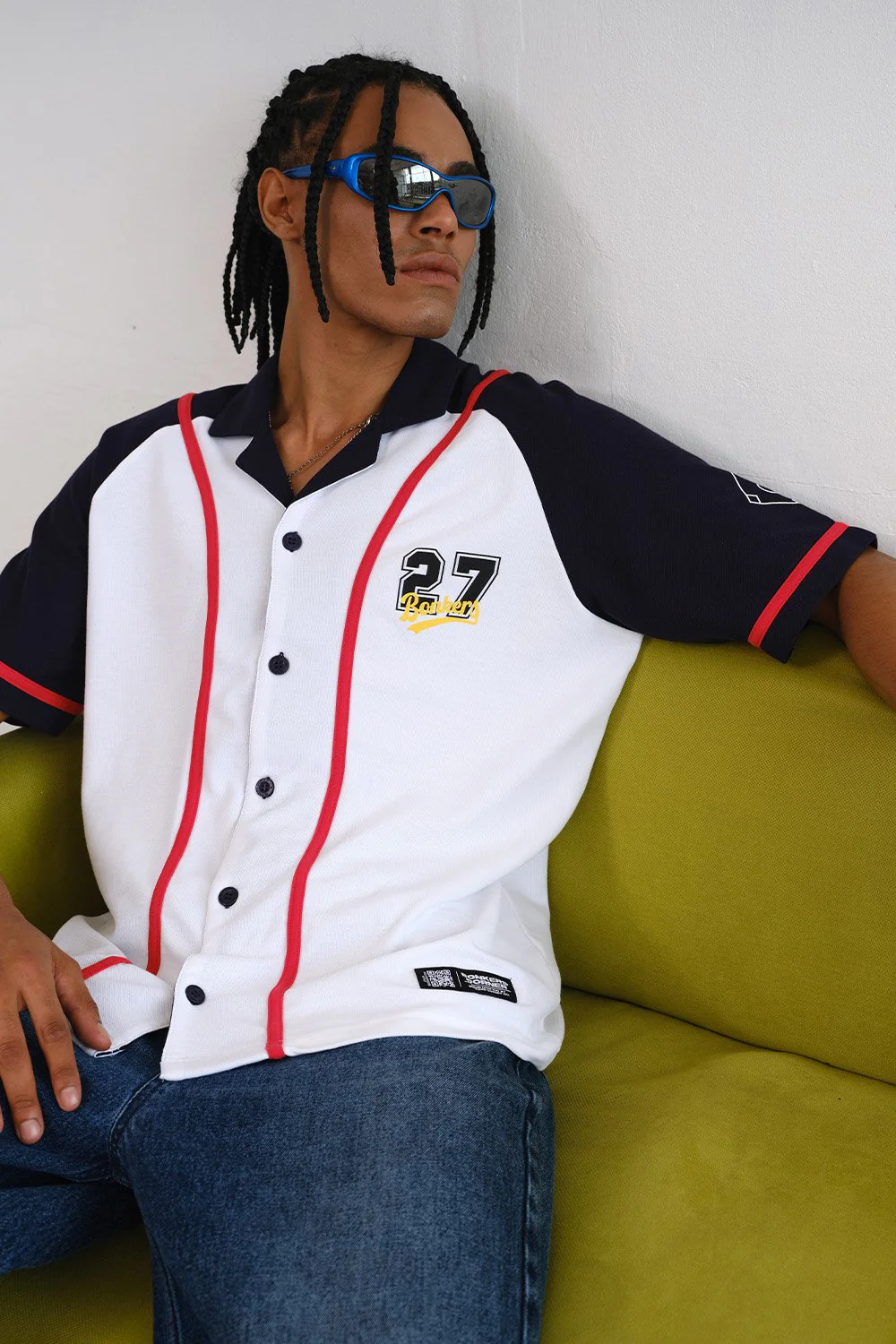 Signature Oversized Baseball Shirt - Image 5