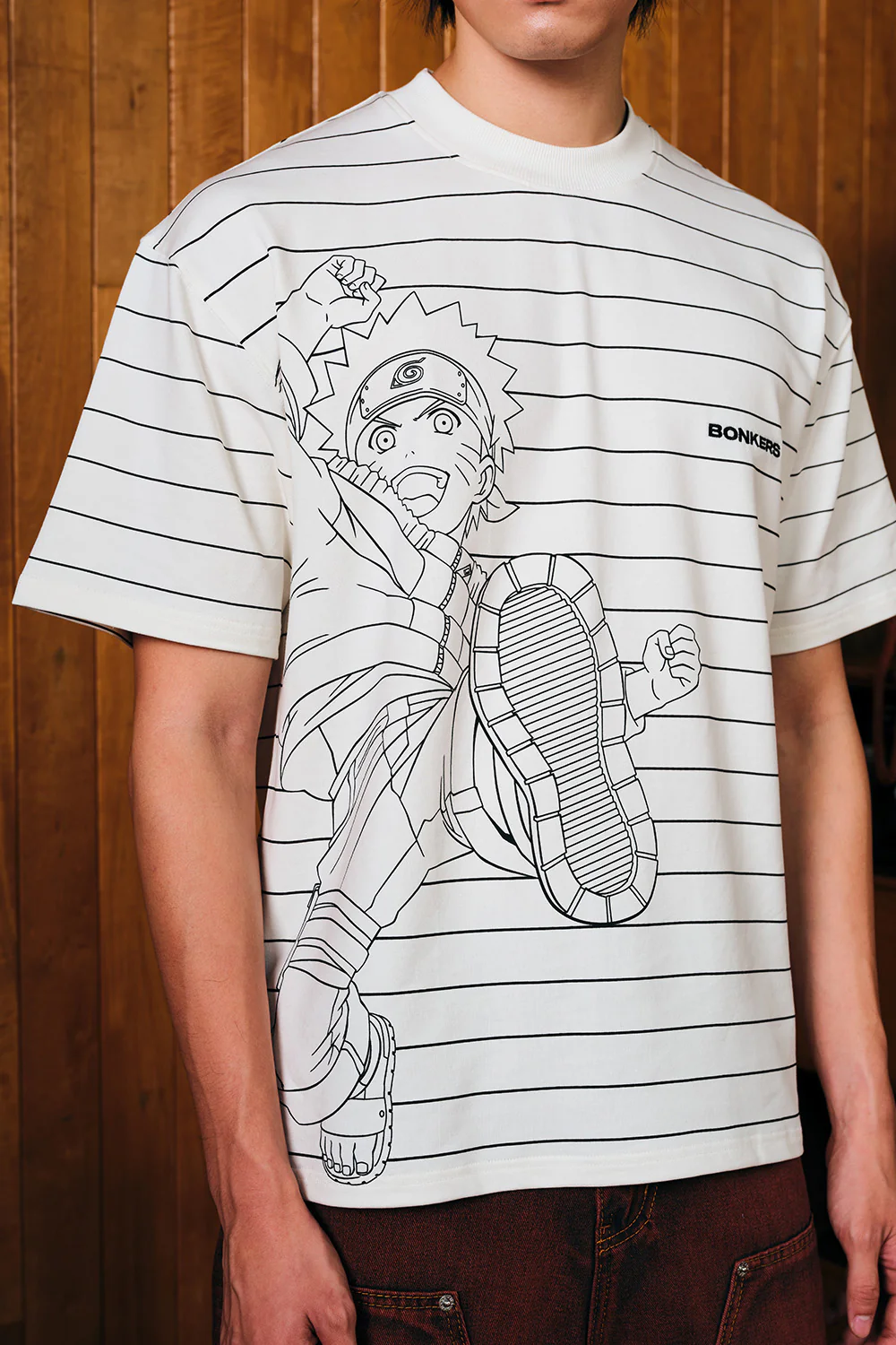Sketch Action Oversized T-shirt - Image 3