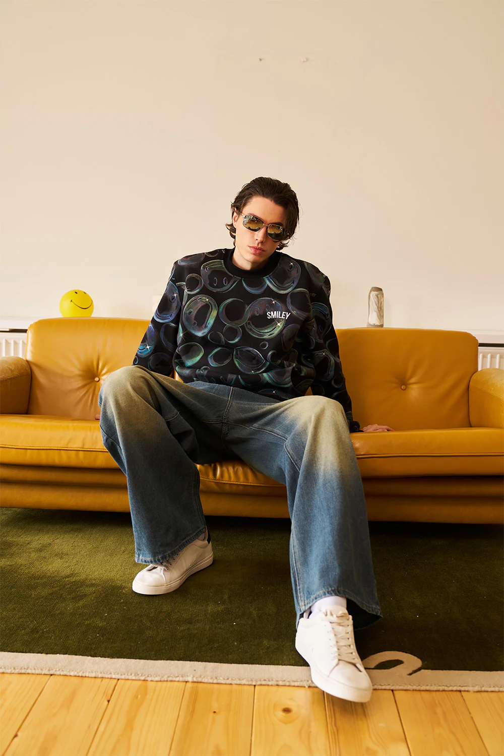Smiley All Over Sweatshirt - Image 6