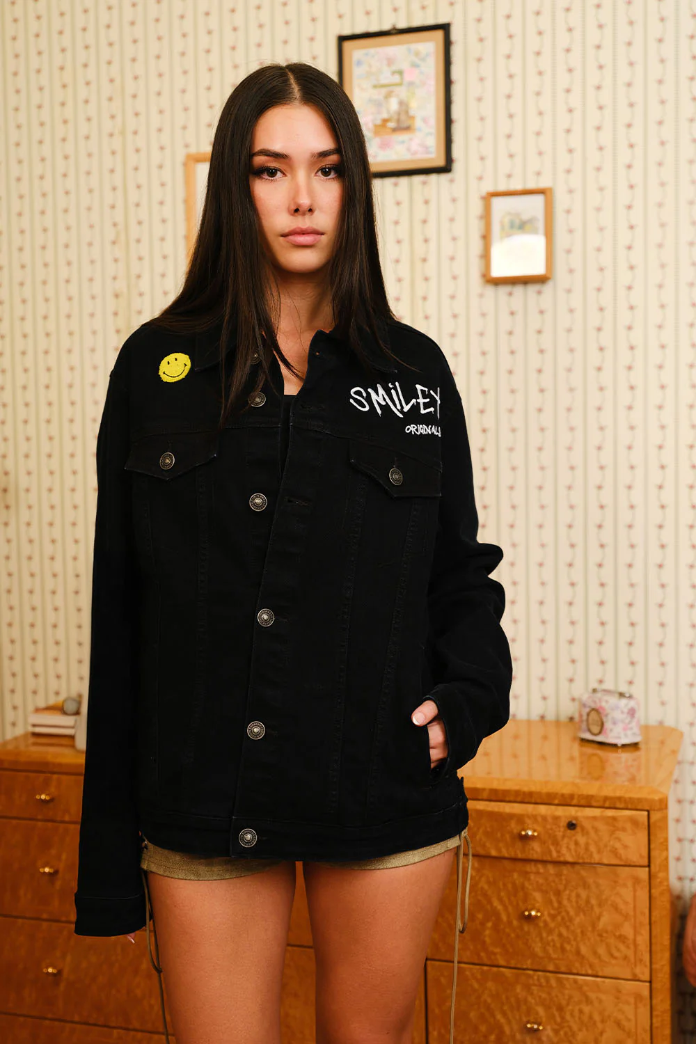 Smiley Originals Denim Jacket - Image 4