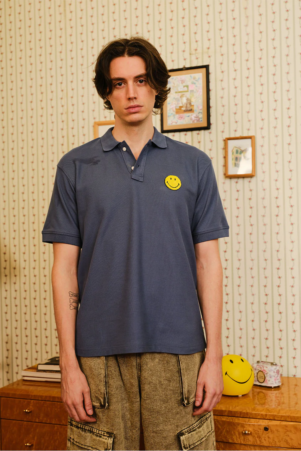 Smiley Originals Polo T-shirt - Image 4