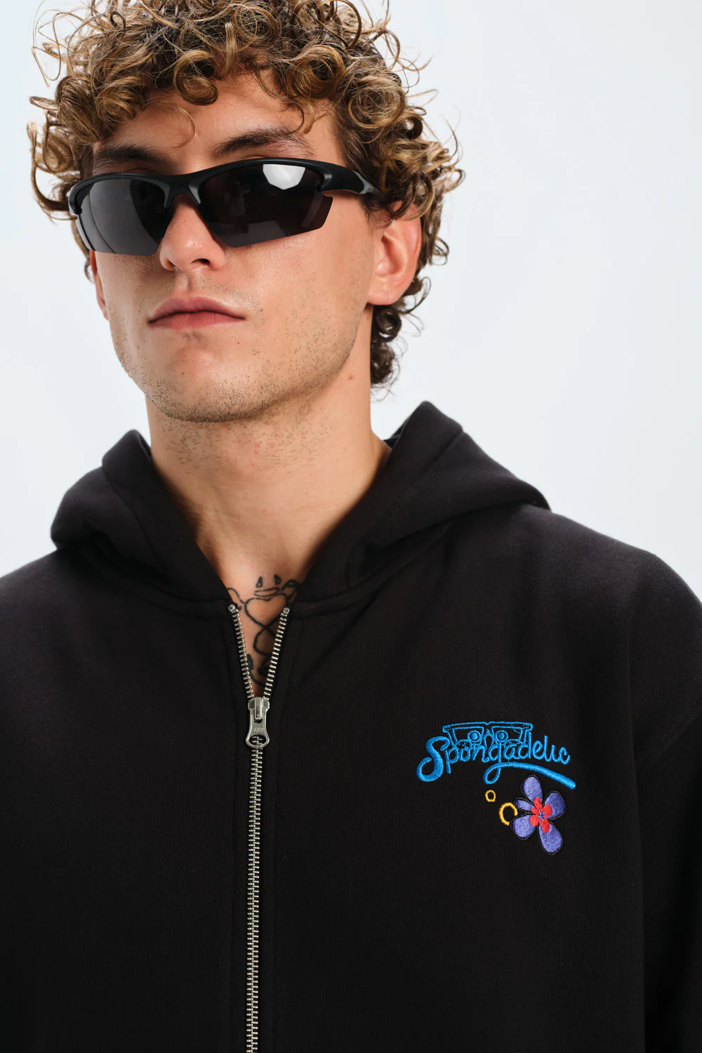 SpongeBob Embroidered Zipper Jacket - Image 3