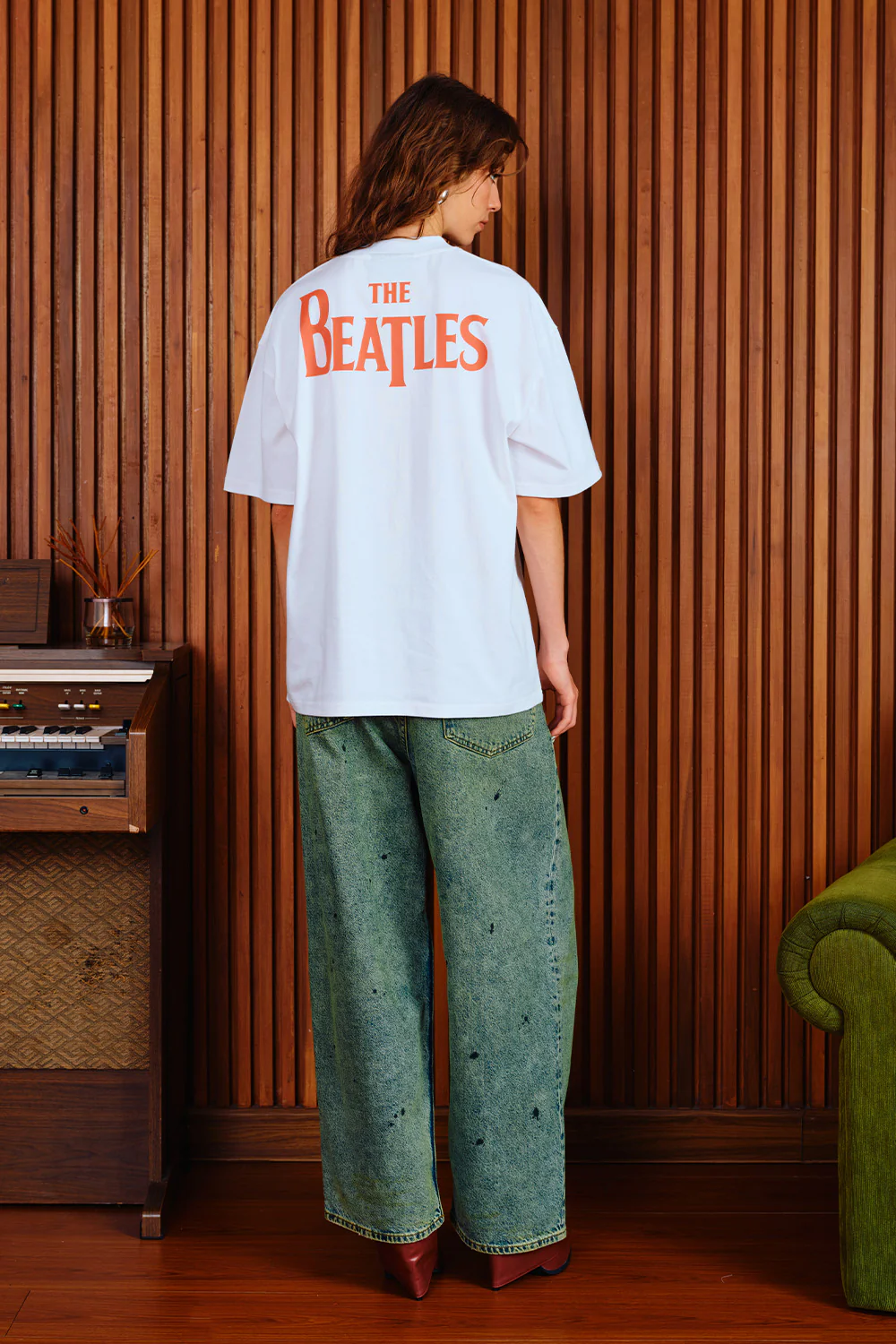Stairway to Please Oversized T-shirt - Image 4