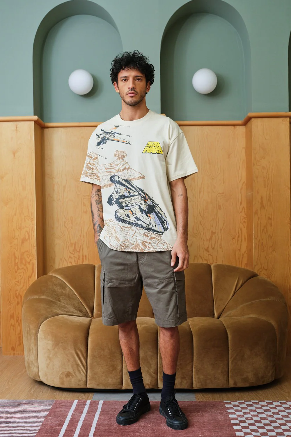 Star War Spacecraft Oversized T-shirt - Image 3