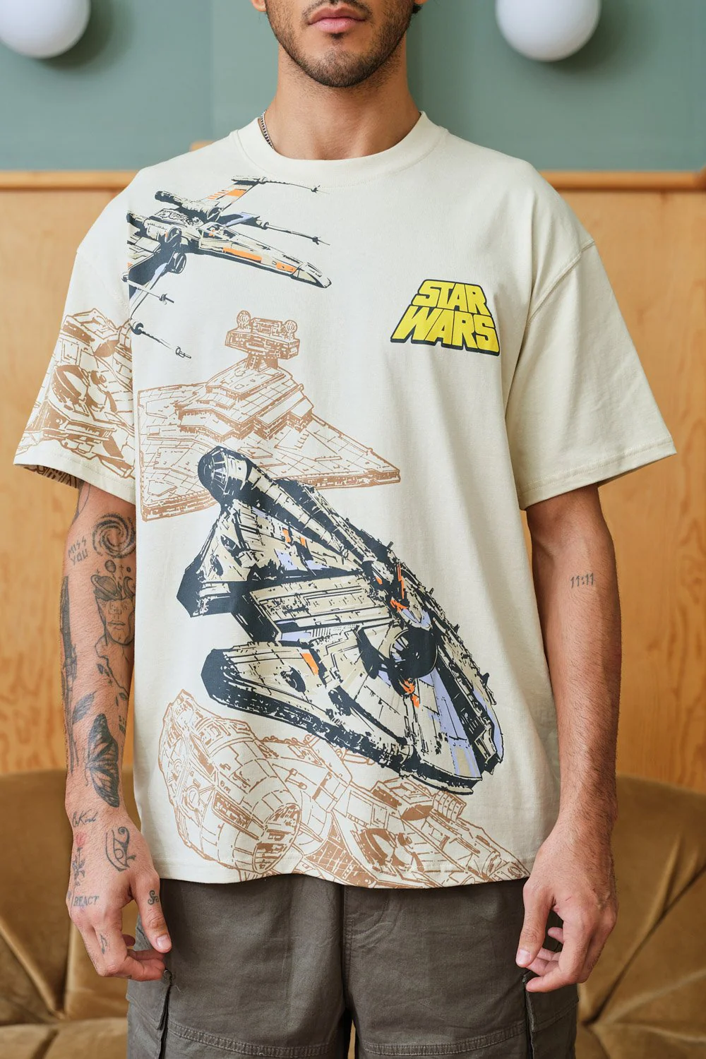 Star War Spacecraft Oversized T-shirt - Image 5