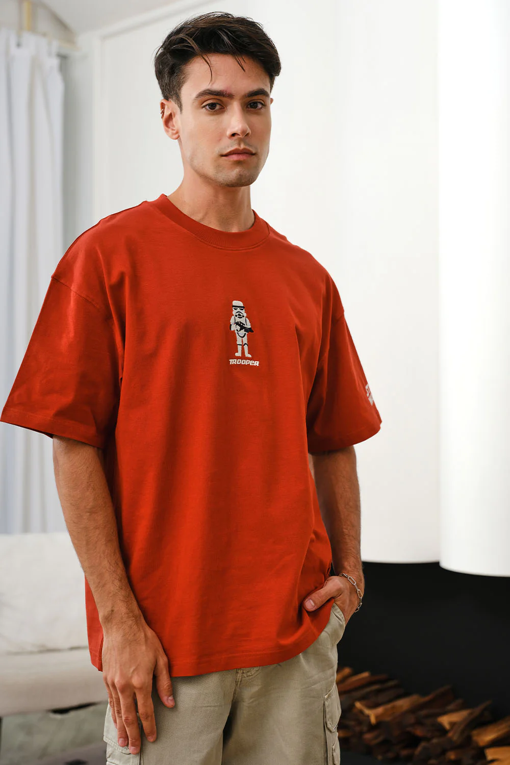 Star War Trooper Oversized T-shirt - Image 6