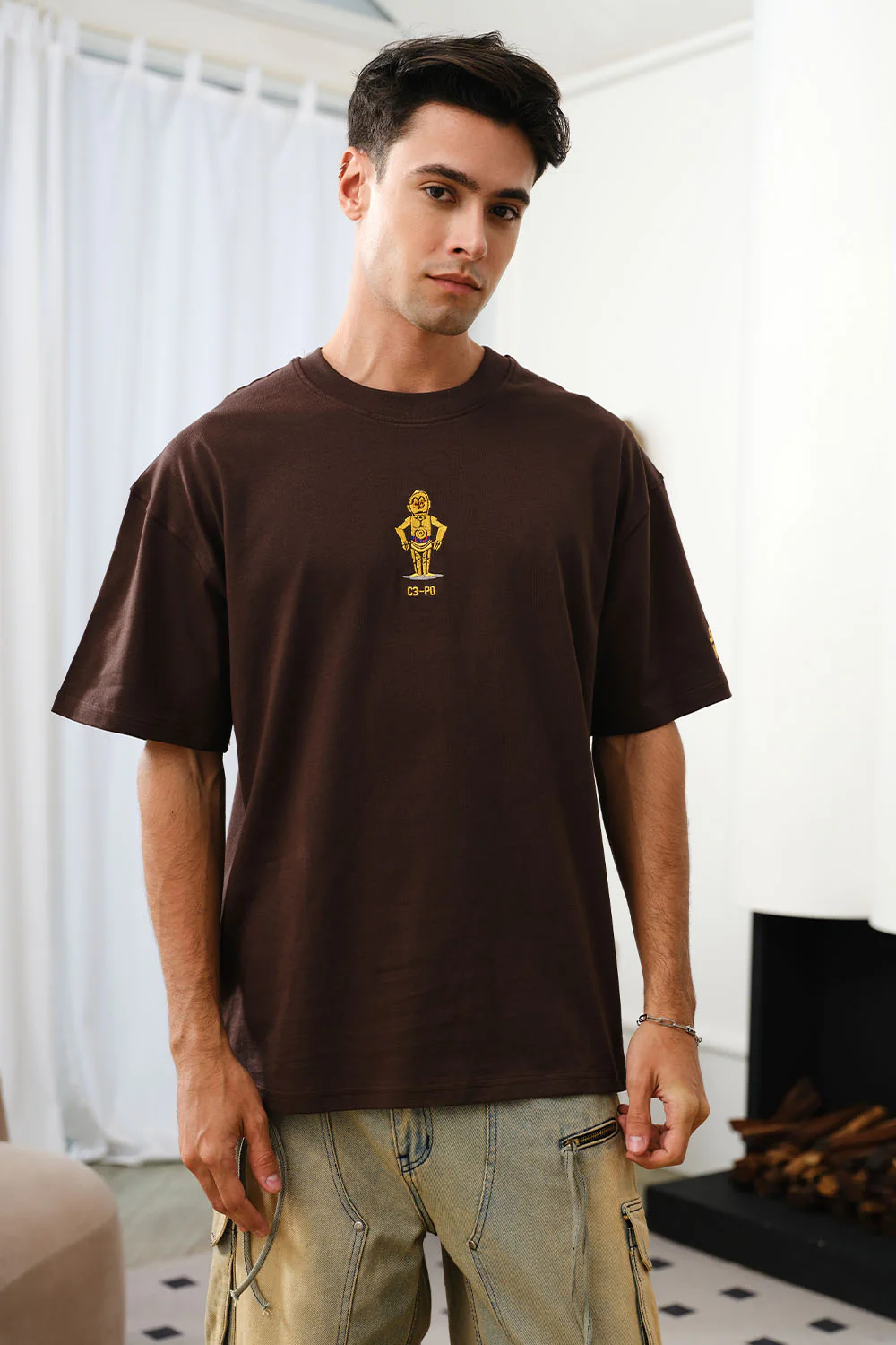 Star Wars c3-po Oversized T-shirt - Image 2