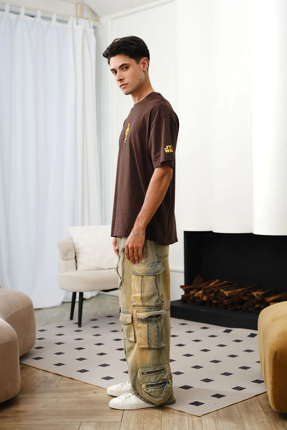 Star Wars c3-po Oversized T-shirt - Image 3