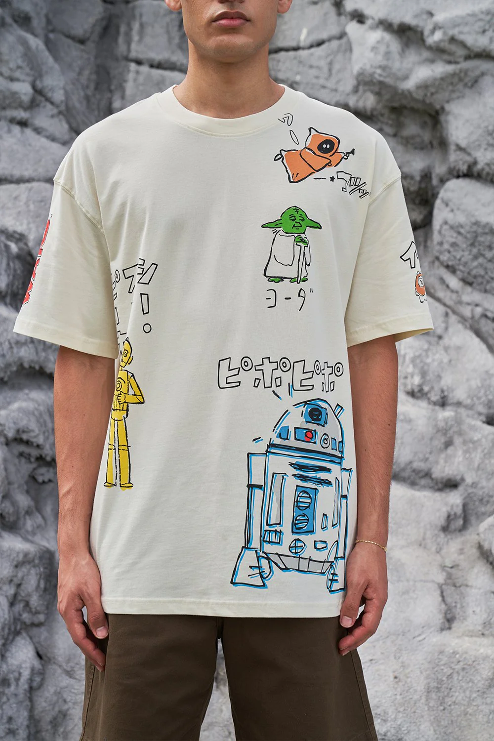 Star Wars Sketch Oversized T-shirt - Image 3