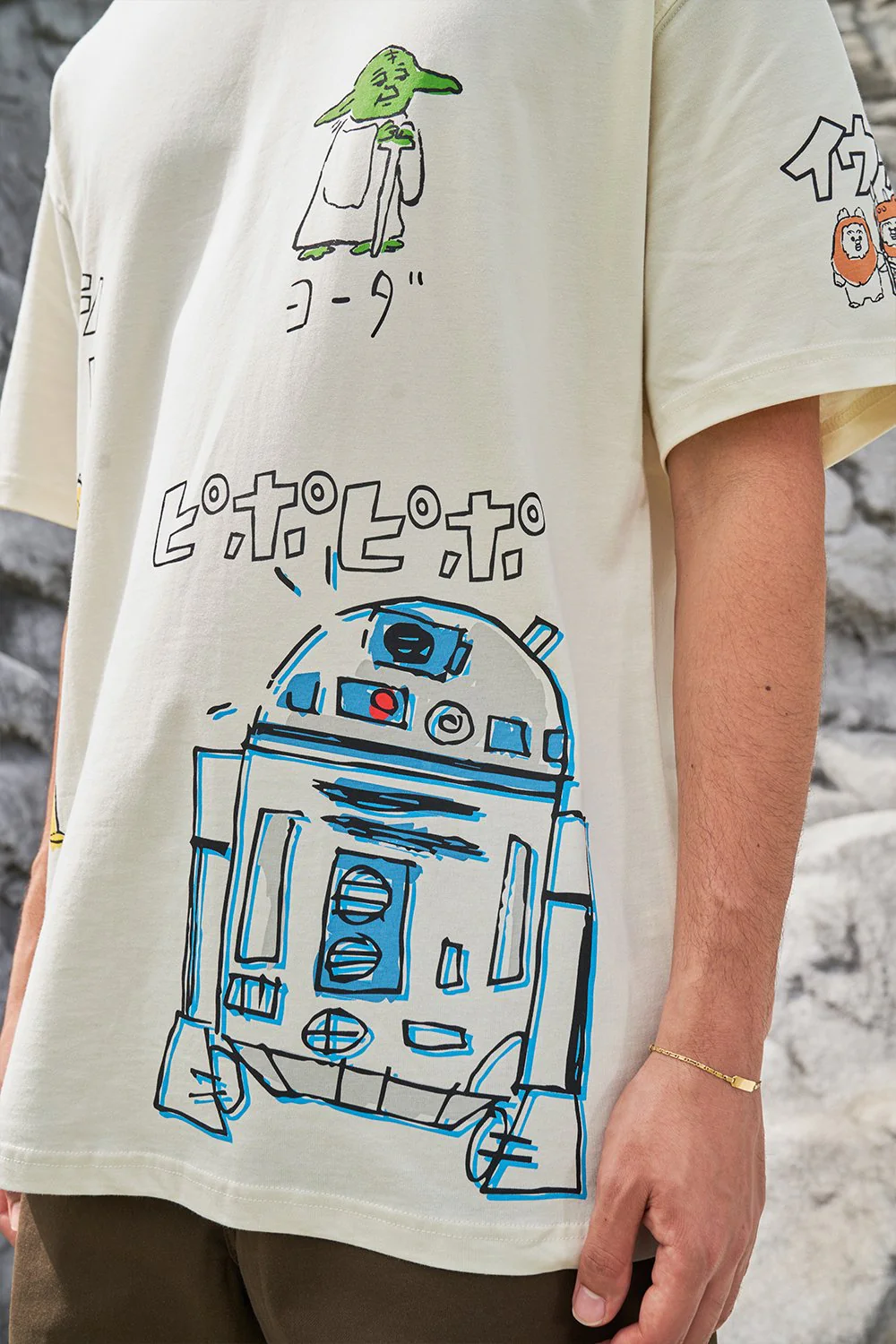 Star Wars Sketch Oversized T-shirt - Image 5