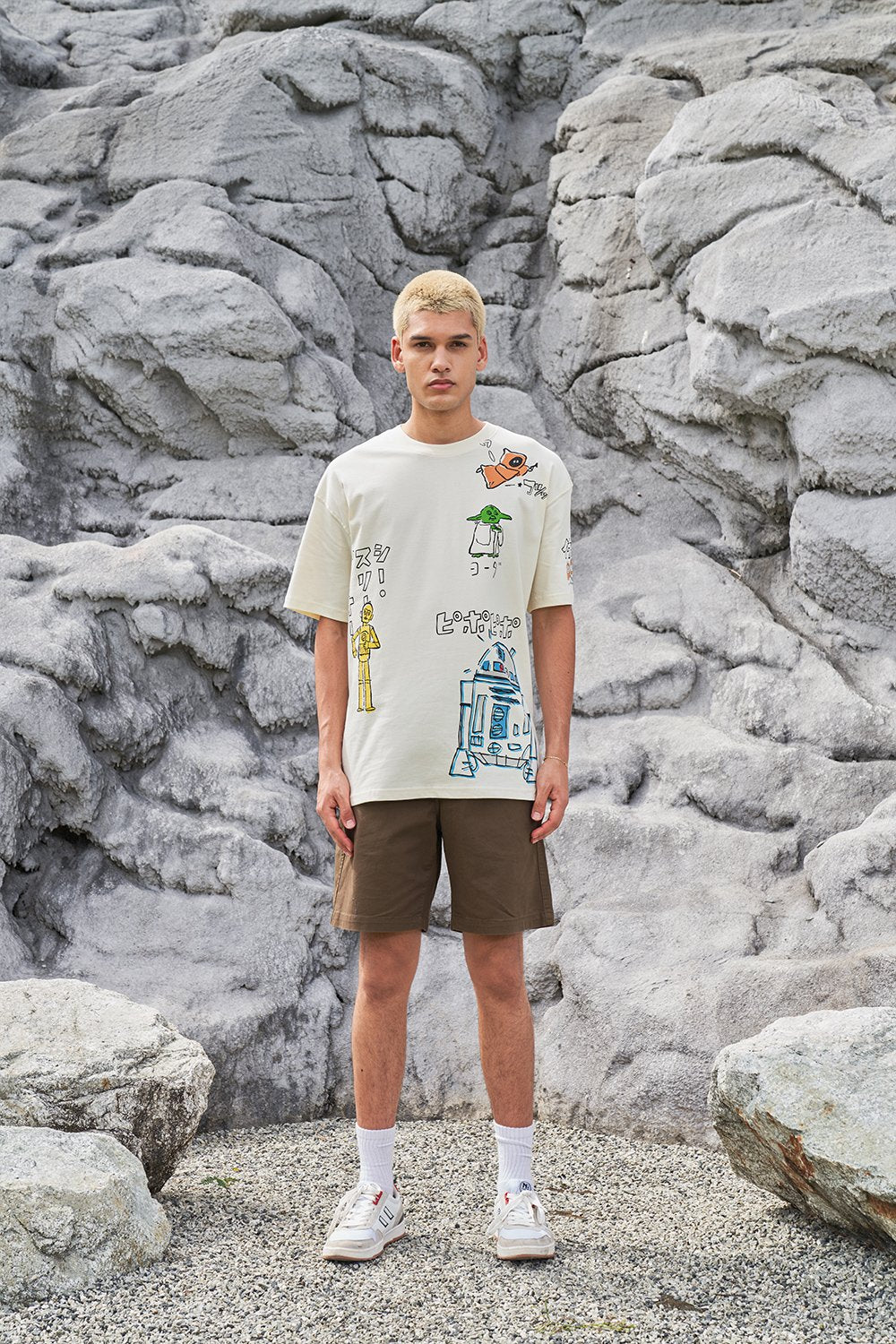 Star Wars Sketch Oversized T-shirt - Image 8