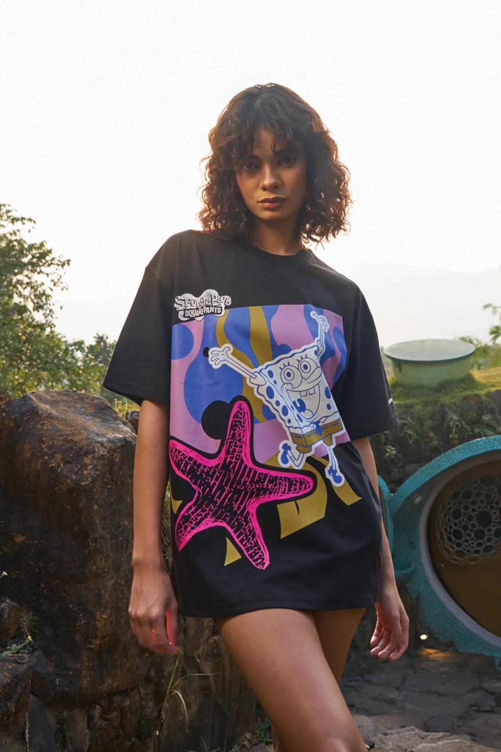 Starfish Squarepants Oversized T-shirt - Image 8