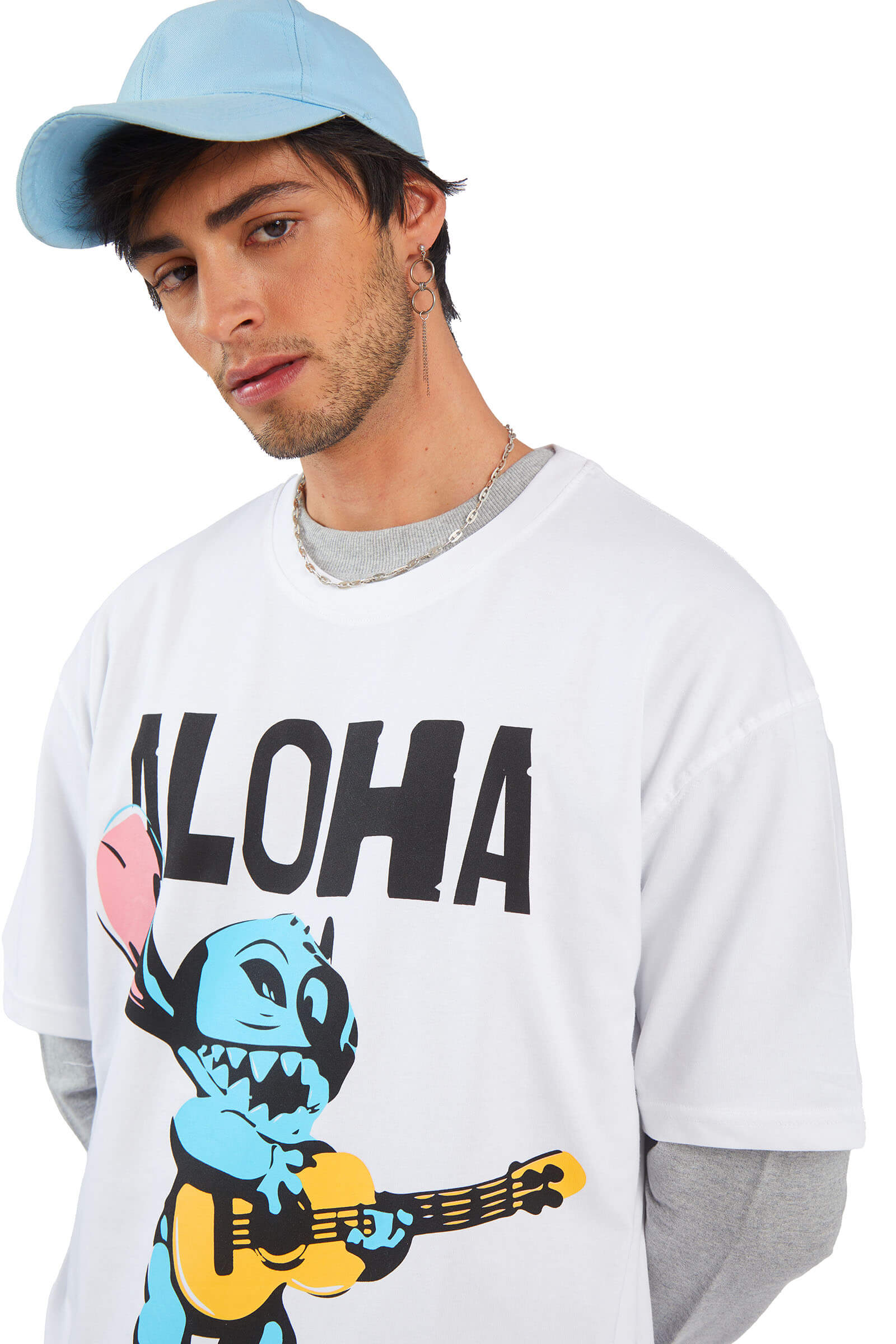 Stitch Oversized T-shirt - Image 3