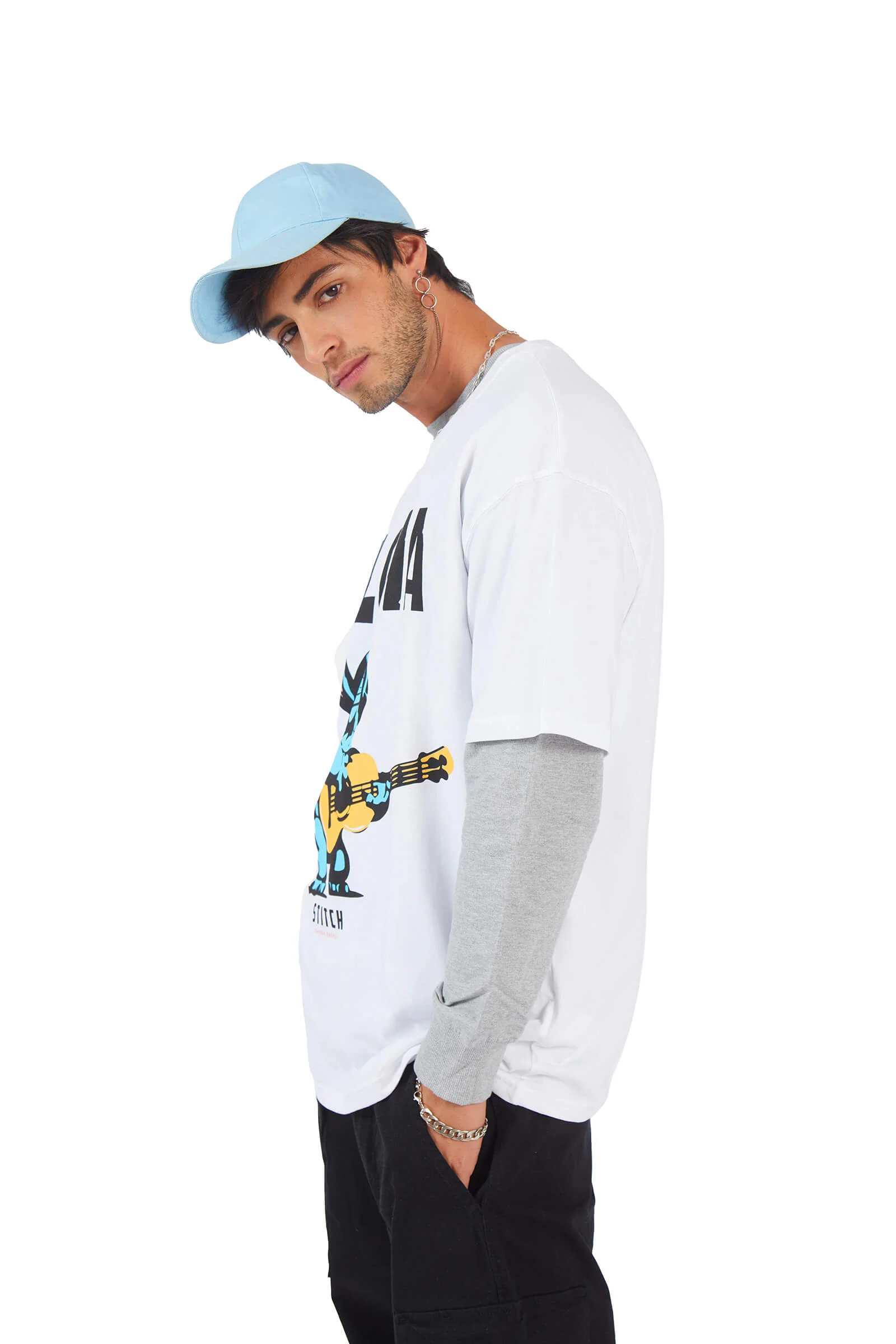 Stitch Oversized T-shirt - Image 4