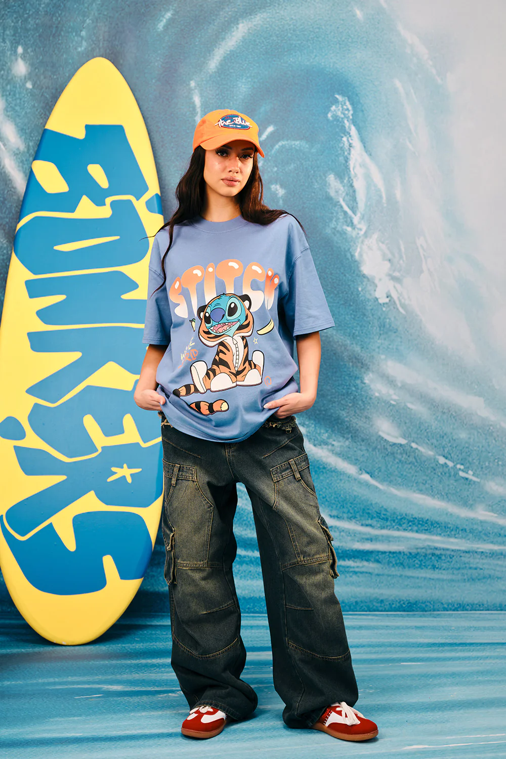 Stitch Safari Oversized T-shirt - Image 2