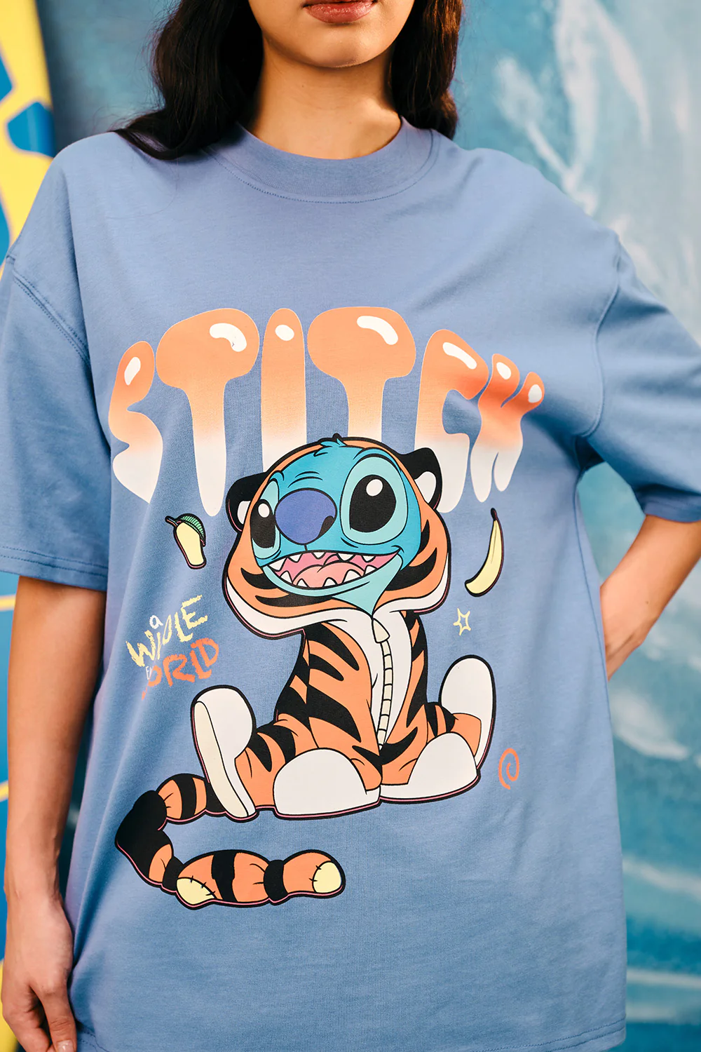 Stitch Safari Oversized T-shirt - Image 4
