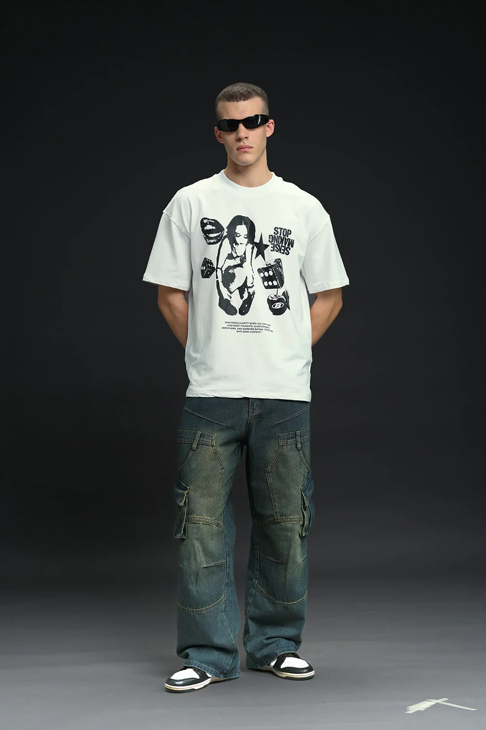 Stop Making Sense Oversized T-shirt - Image 5