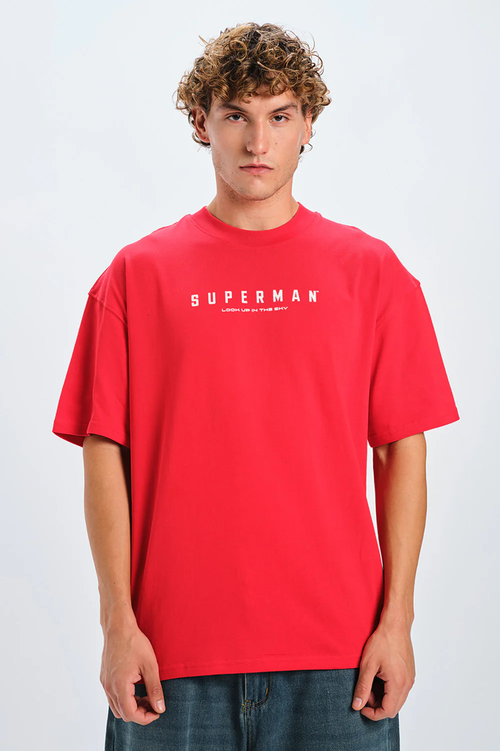 Superman Strength Oversized T-shirt - Image 2