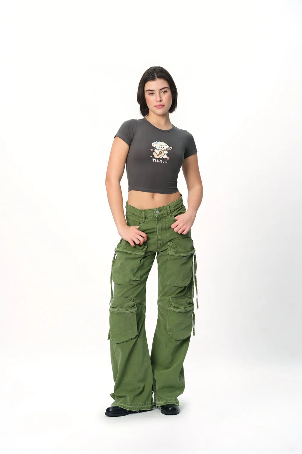 Taurus Temptation Long Length Baby Tee - Image 2