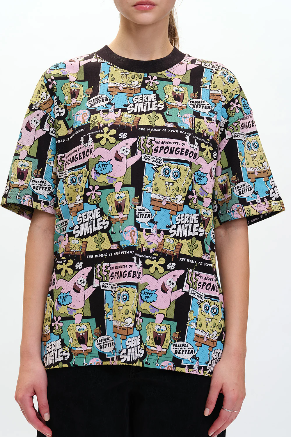 The Adventure Of SpongeBob Oversized T-shirt - Image 3
